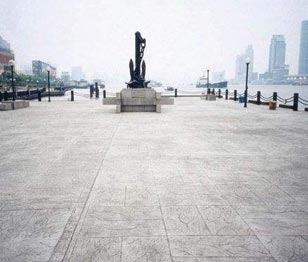 廣場壓模地坪